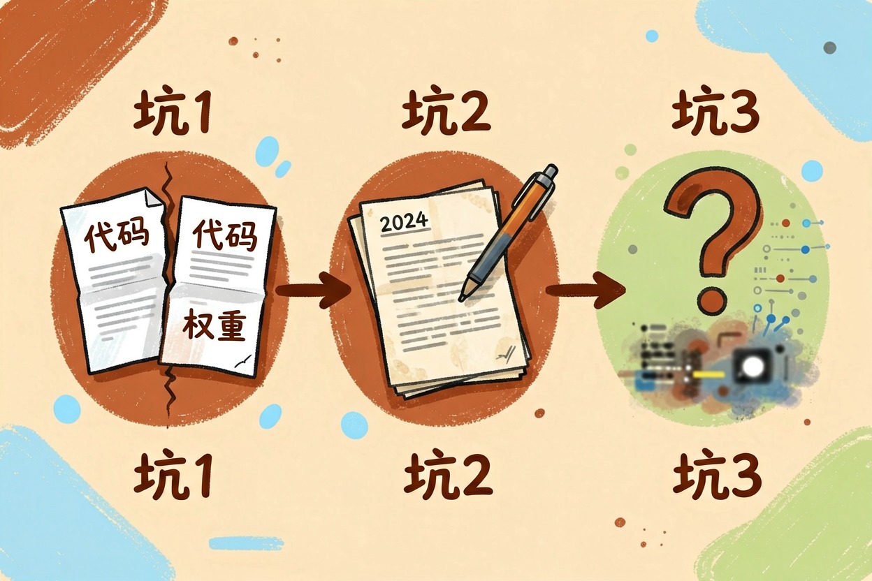 配图4容易踩的三个坑