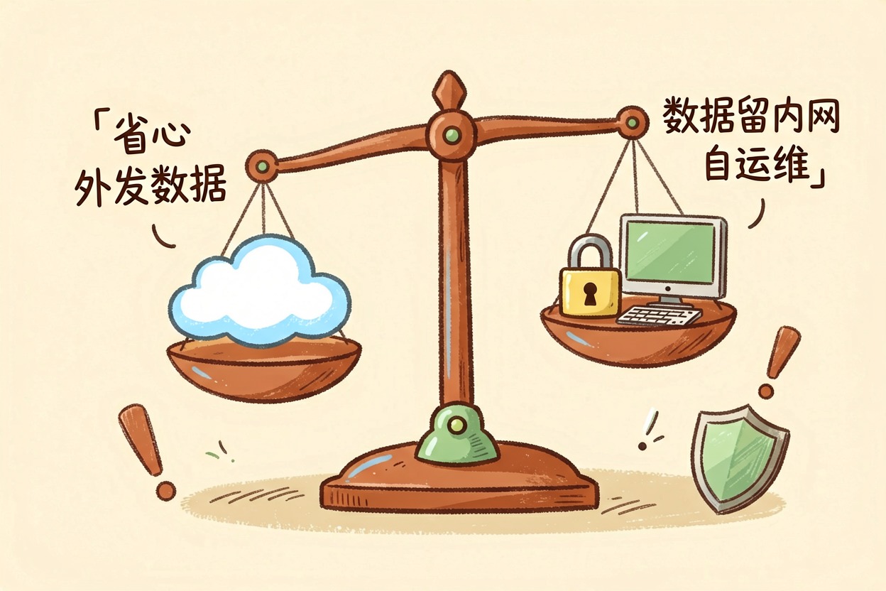 配图2可控性、隐私与合规的取舍