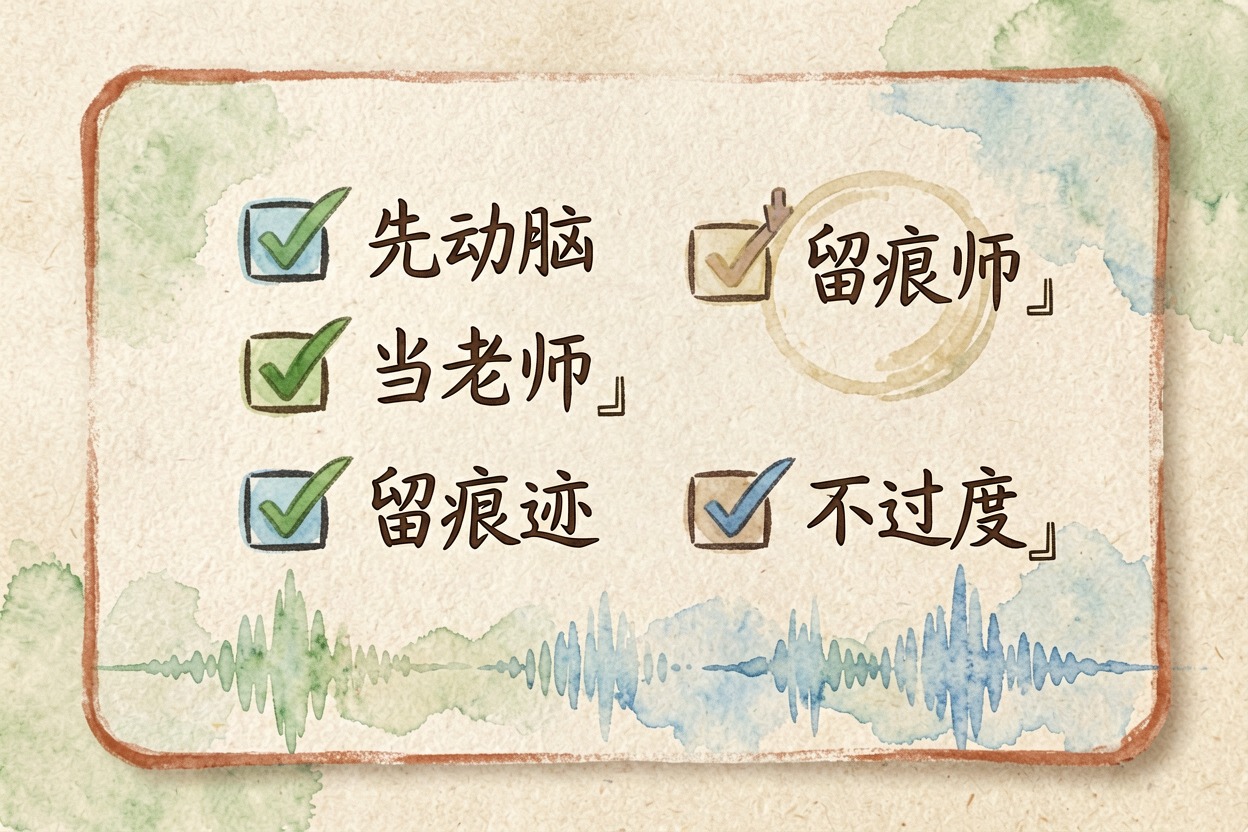 配图4自查清单