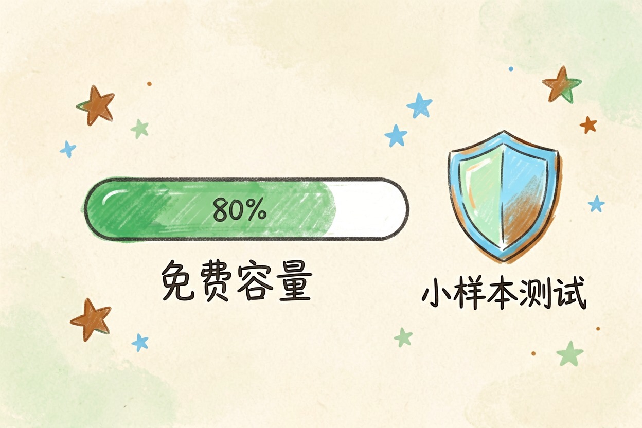 配图5免费额度与代码安全