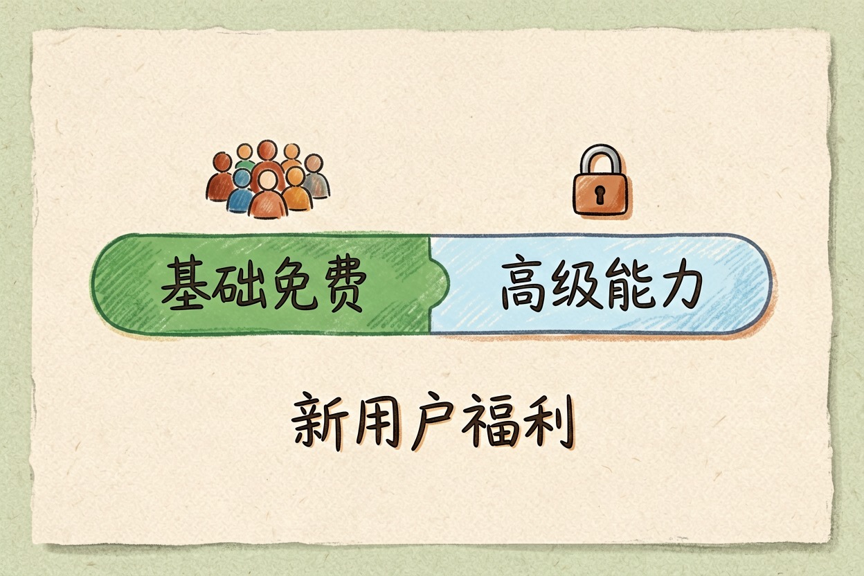配图3免费额度大致怎么算