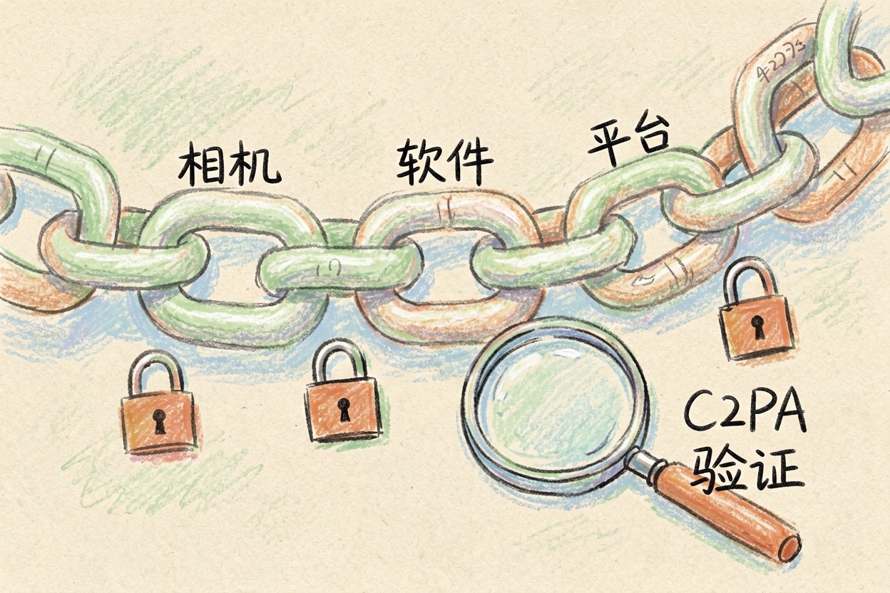 配图3C2PA 溯源链条