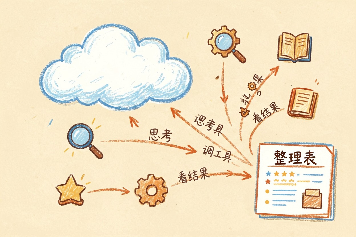 配图2智能体拿到目标，自己找路线