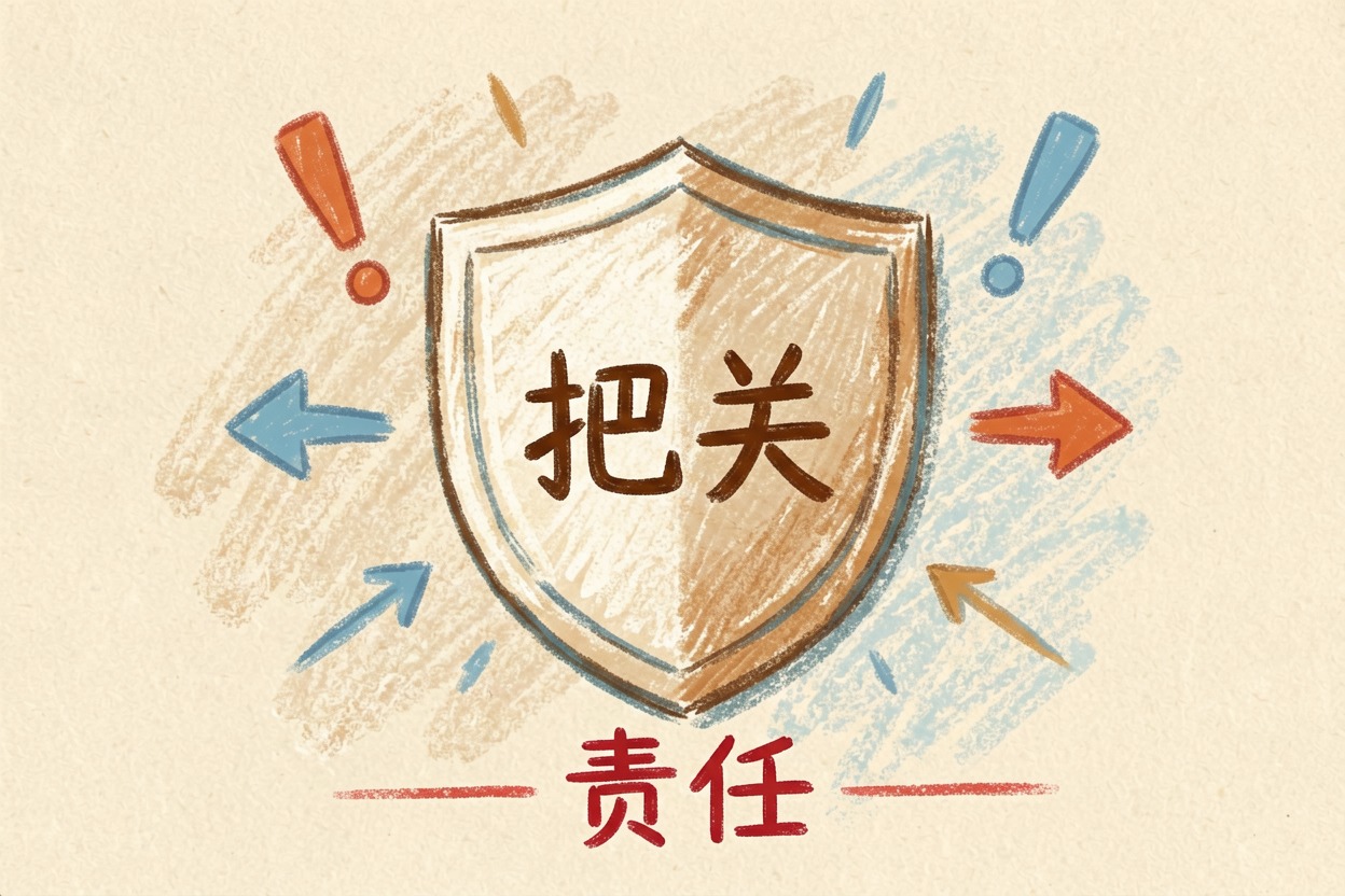 配图5把关责任不可推卸