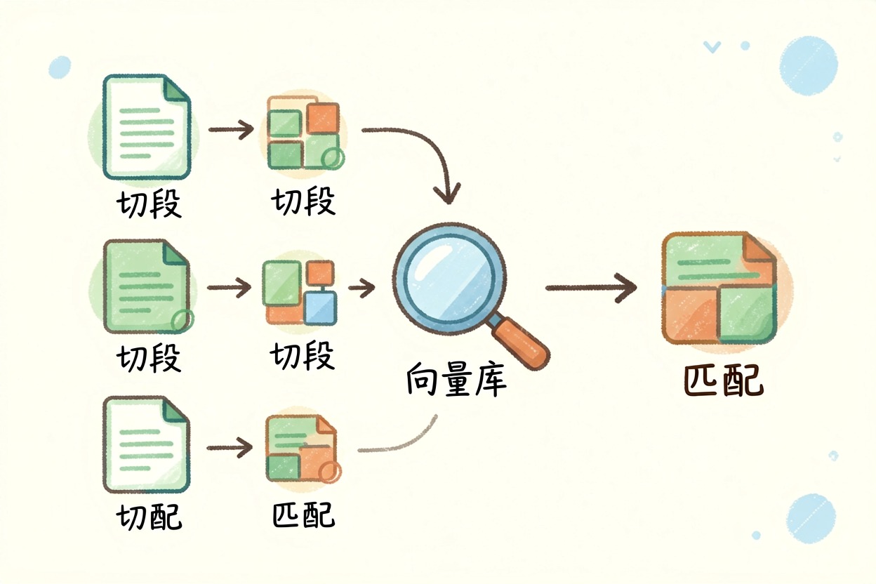 配图3语义检索过程