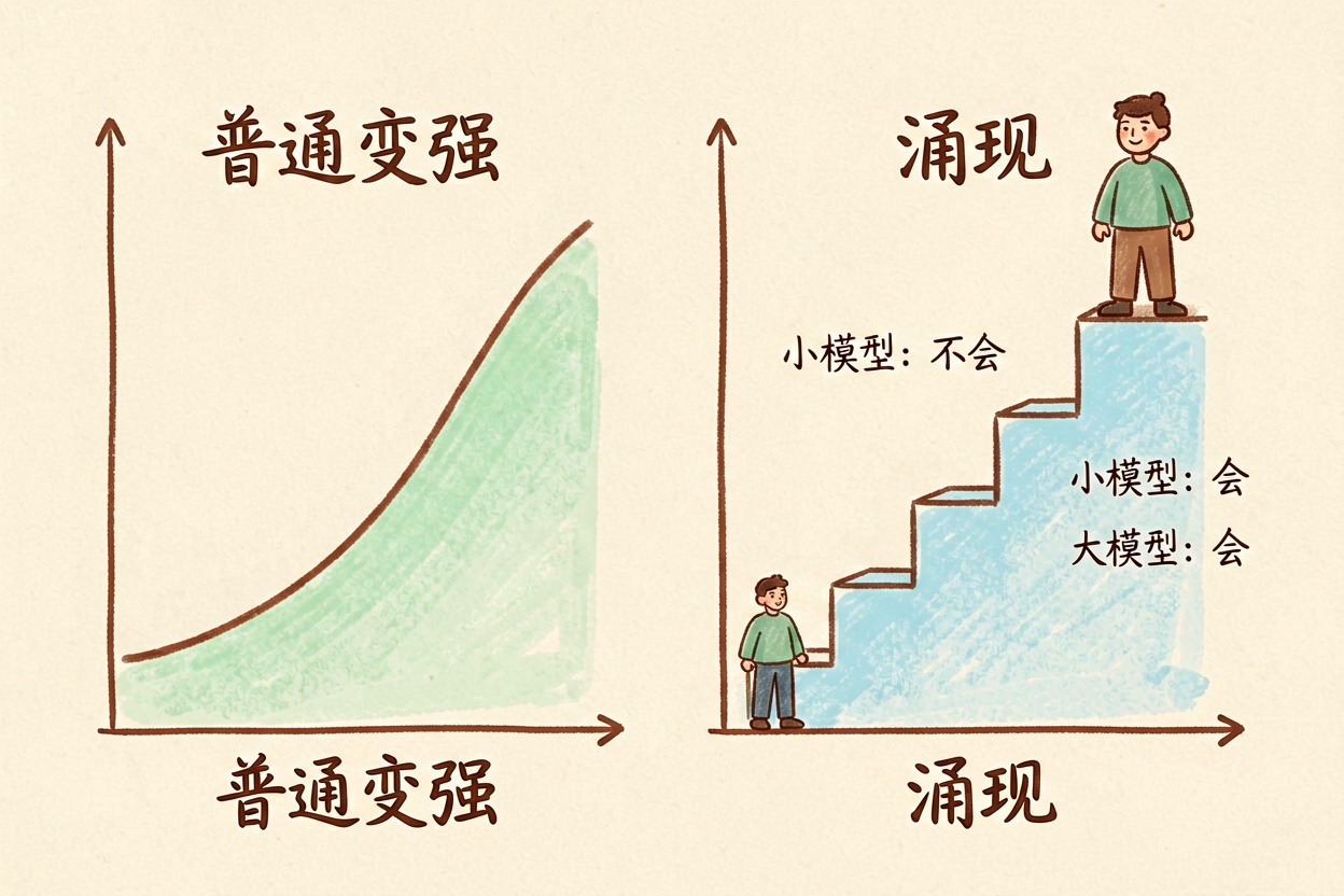配图1涌现与普通变强