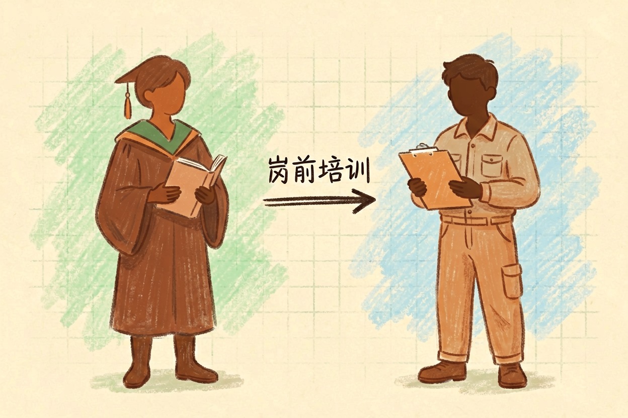 配图1微调像入职后的岗前培训