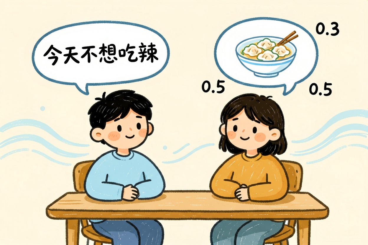 配图3概率接龙,像同事猜你点餐