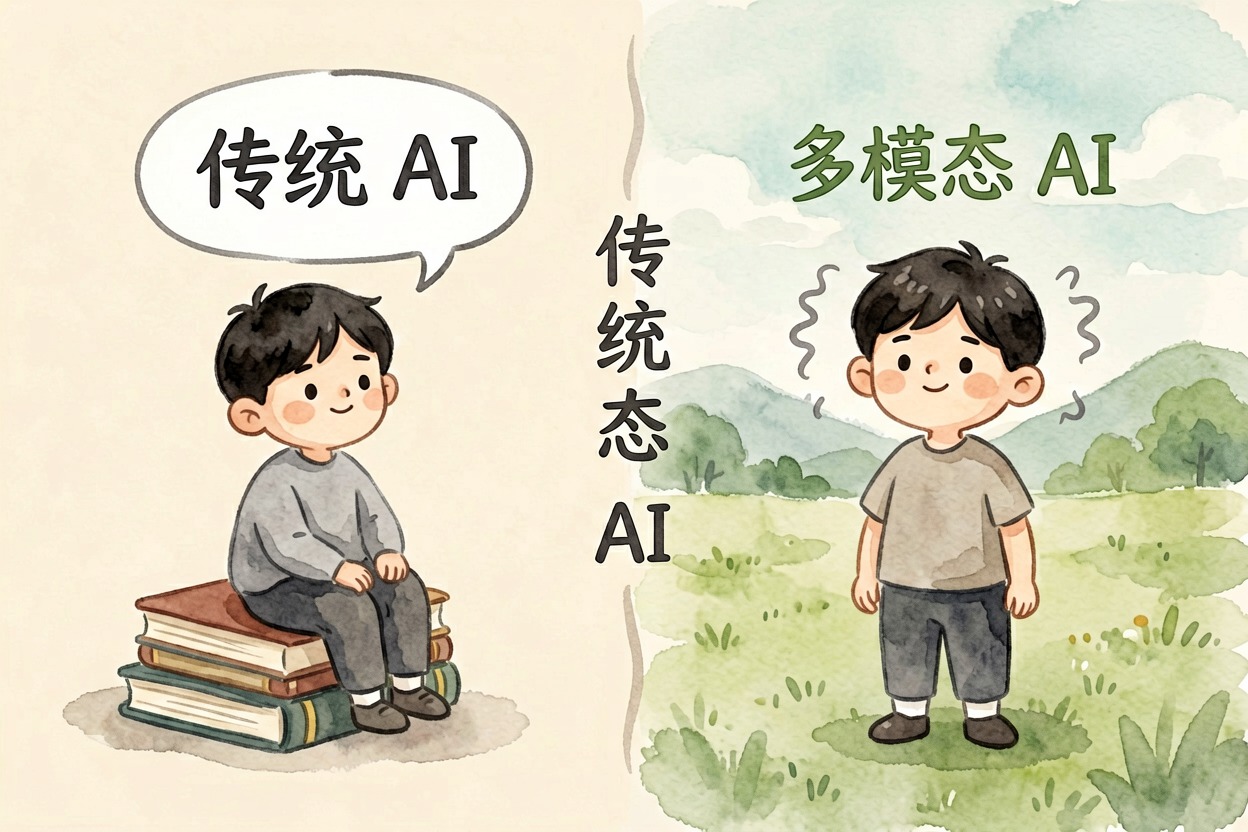 配图2多感官 vs 单感官