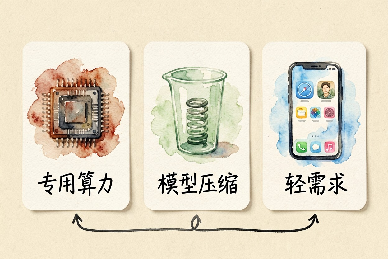 配图3端侧模型爆发的三个原因