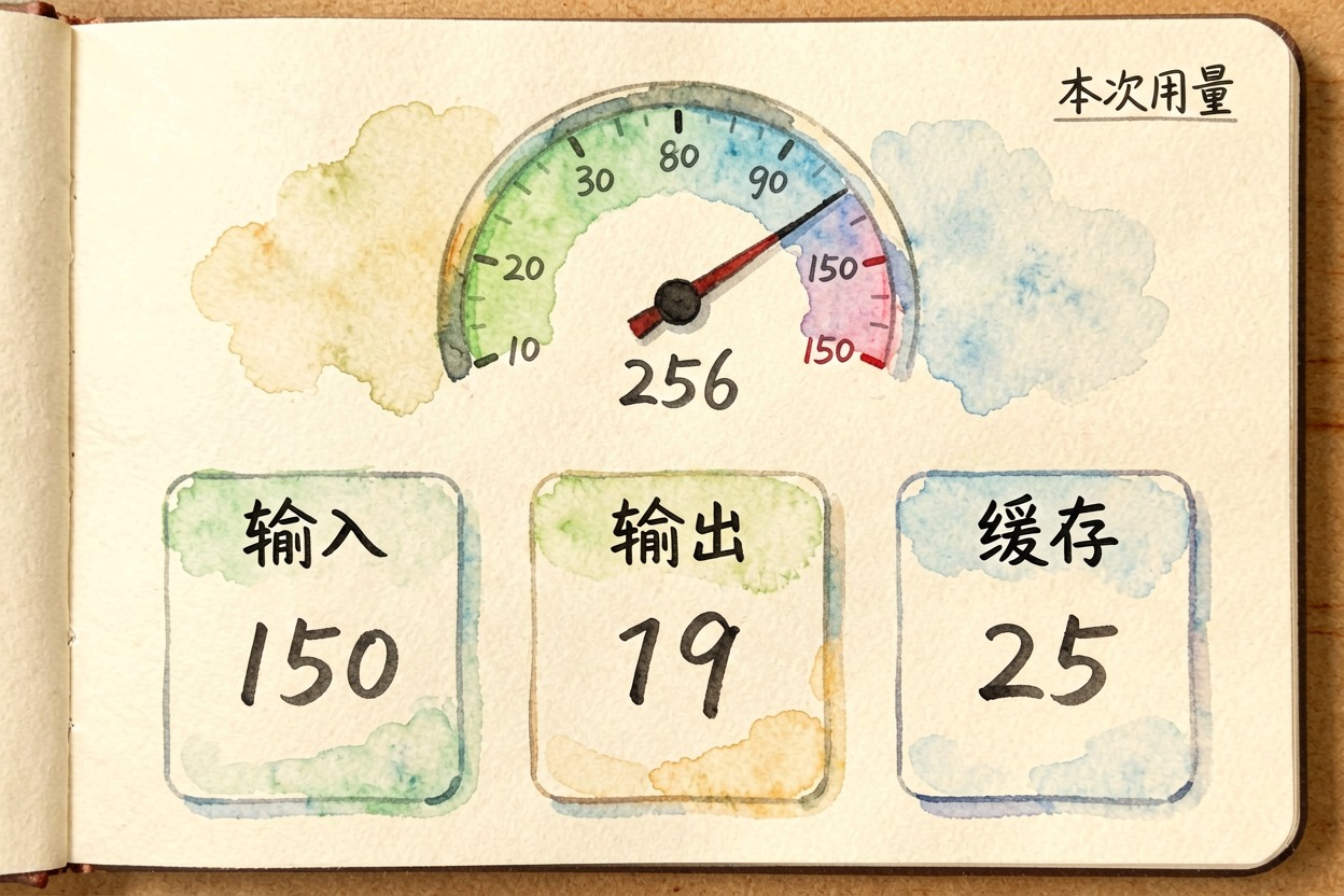 配图3一次对话大概烧多少