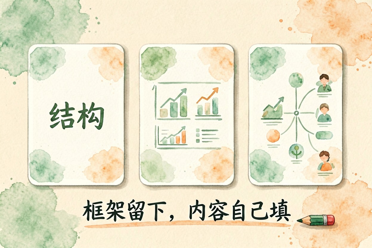配图3演示与长文档：草稿框架