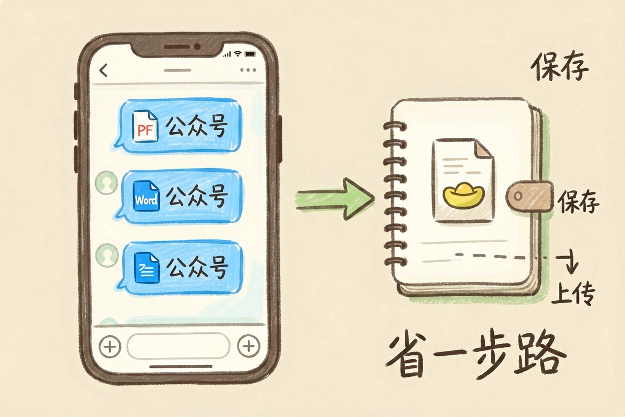 配图1微信生态资料流转